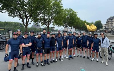 Challenge « Paris To Honfleur Cycle » : 15 970 € récoltés pour COFFIN SIRIS France